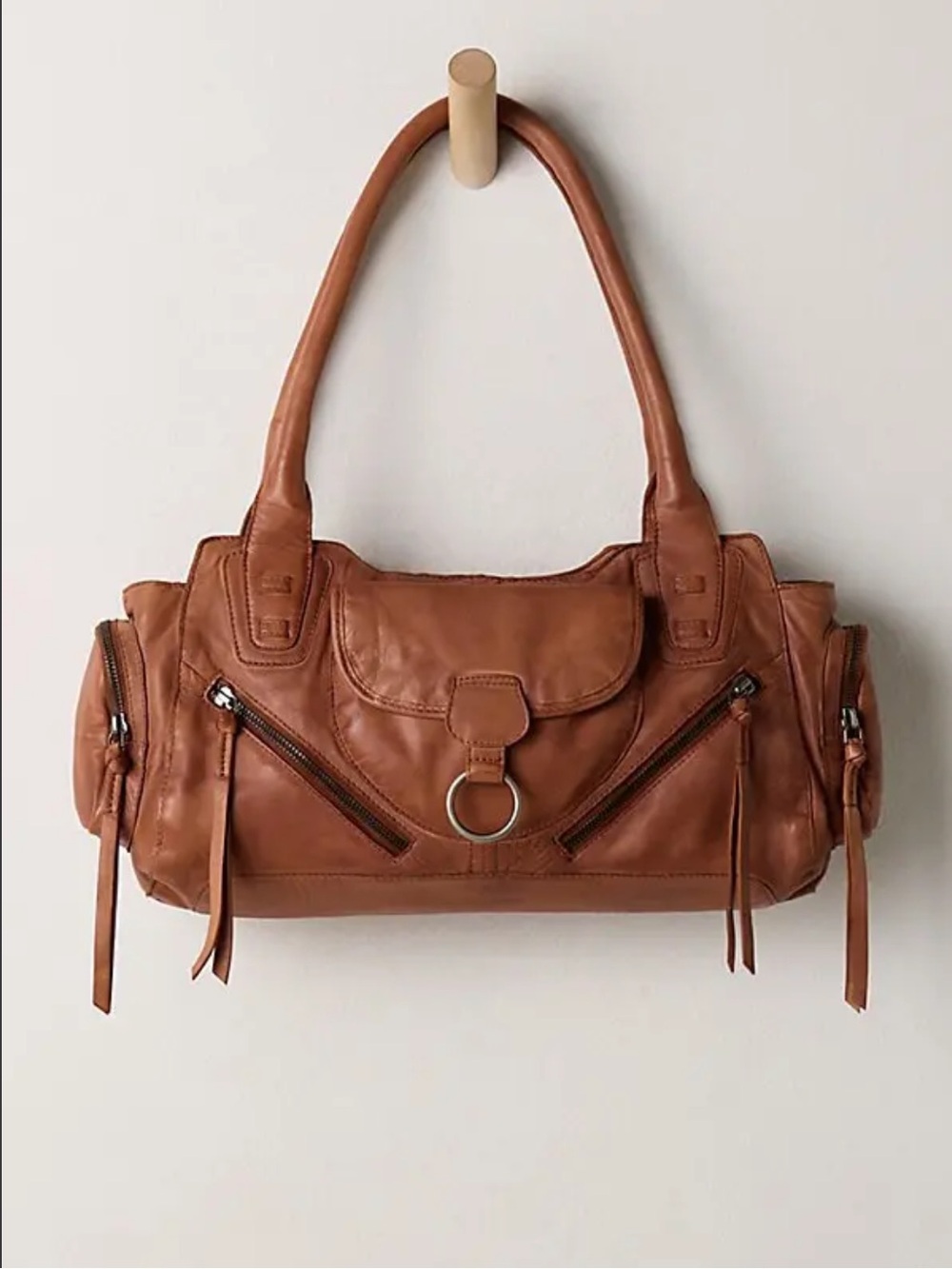 NWT Free People Sabo East West Bag